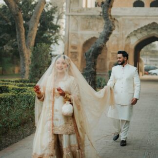 Gold Soft Net Bridal Dupatta with Gold Scatter US